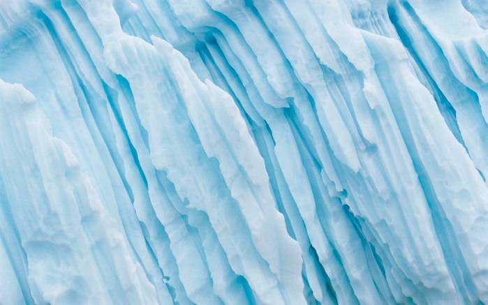 Широкоформатные обои Ледяной айсберг, Снежный айсберг