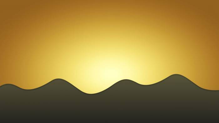 Широкоформатные обои Солнечные волны, Солнечные волны над пустыней