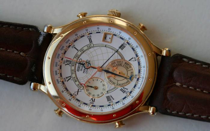 Широкоформатные обои Часы Сейко, Часы Seiko