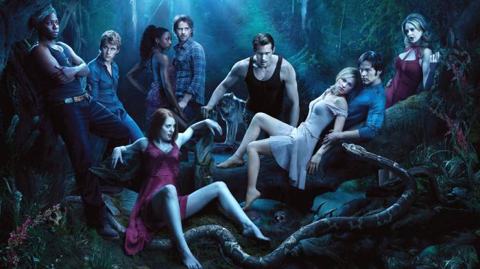 Широкоформатные обои True Blood, Третий сезон