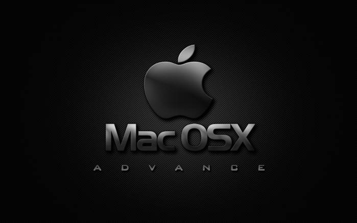 Широкоформатные обои Mac advance, Логотип Mac advance