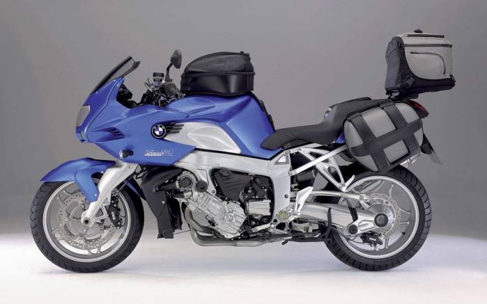 Широкоформатные обои K1200R с багажником, Синий K1200R с багажником