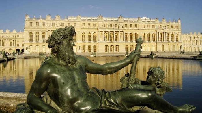 Широкоформатные обои Версаль, Фонтан в Версале