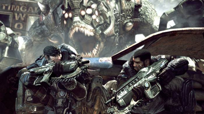 Широкоформатные обои Gears of War, Epic Games